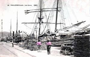 Philippeville - Quais - 1905